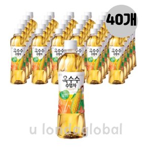 웅진 옥수수수염차 차 음료 500ml 40개