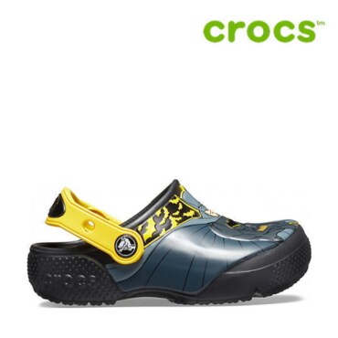 나이키 크록스 아동 샌달 /H12- 205514-001Kids Crocs Fun Lab Iconic Batman Clog Black