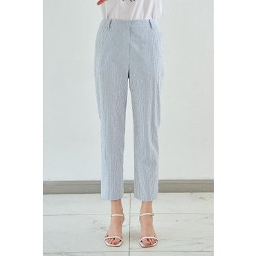 BCBG 시어서커 스트라이프 팬츠 B3M3P310