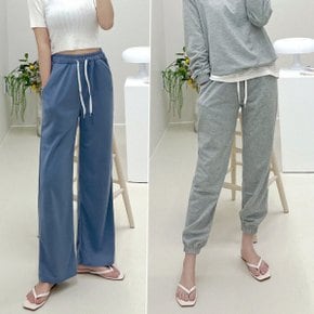모아 트레이닝 팬츠 6color (숏롱ver) 조거or일자 빅사이즈 트레이닝바지 (남녀공용)