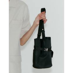 [KUHO] New Nylon Bucket Bag  Black (KF32D4SW15)