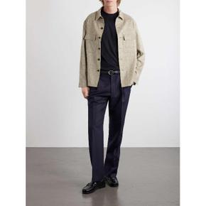 26 FW 26 F/W 제냐 블랙 코튼 저지 티셔츠 TP576885795