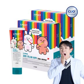 엑스퍼트 주니어 치약 후르츠민트향 100g 4입 x2개(총 8개)