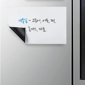 메모지 붙이는 화이트보드 마그네틱메모지 자석  미니칠판 냉장고 현관문 알림판