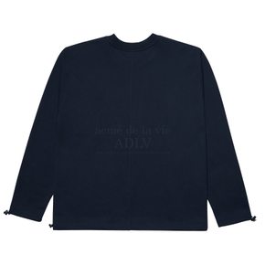 CHARACTER SETUP SWEATSHIRT NAVY - 캐릭터 셋업 맨투맨