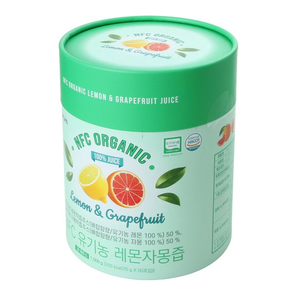 휴럼 NFC 유기농 레몬자몽즙(20g*50포)