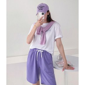 남녀공용 헤이 버뮤다 팬츠 8color/2단계 사이즈 여름 밴딩 트레이닝 반바지