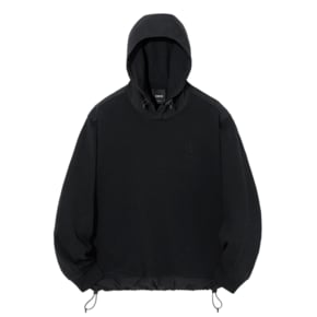 (유니)PRIVACY ARTWORK WOVEN SETUP HOODIE (BLACK) [LSRSCTH104M]