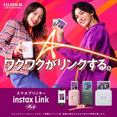 FUJIFILM INSTAX SQUARE Link INS SQ LINK WHITE 후지 필름 체키 스마트 폰 프린터 애쉬 화이트