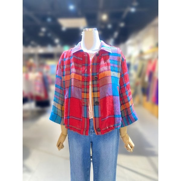 [여주점] 체크 스프링 자켓 (BAJKA2631)