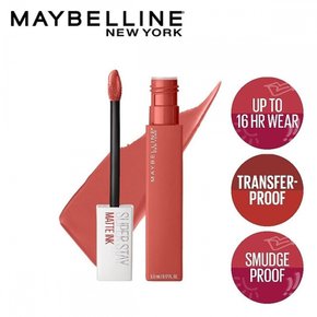 MAYBELLINE (메이 베린) SP 스테이 매트 잉크 립 립스틱 130 쿠스미 코랄 5.0ml