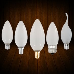 타로시 두영 촛대구 샹들리에 E14 25W 백열전구