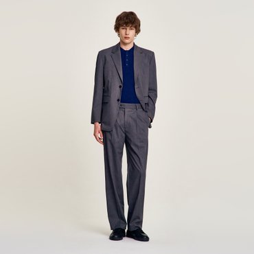 산드로옴므 [SANDRO HOMME] 테일러드 싱글 자켓 SH25M2MRJ0195