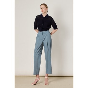BCBG 솔리드 턱 팬츠 (B2F7P302)