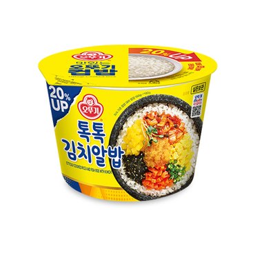 오뚜기 맛있는 오뚜기 컵밥 톡톡 김치알밥 222g x 6개