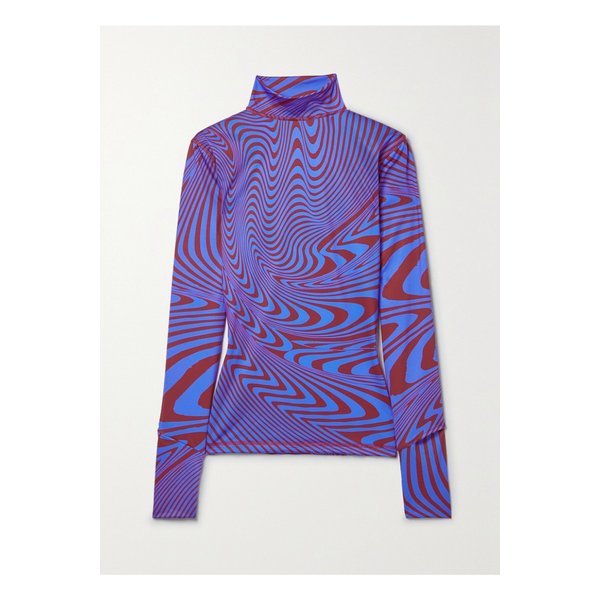 아즈텍 마운틴 Next To Skin Stretch-jersey Turtleneck Base Layer 블루 43769801098530565