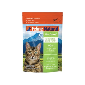 케이나인내추럴 Feline 파우치 치킨 & 램 85g