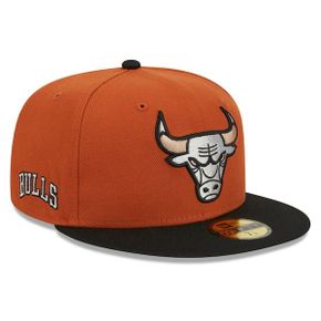 [해외] 983682 뉴에라 모자 NBA 시카고 불스 59FIFTY Fitted Hat Rust/Black