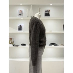 [여주점] 여성 헤어리 라운드넥 가디건 (L254KSL038)