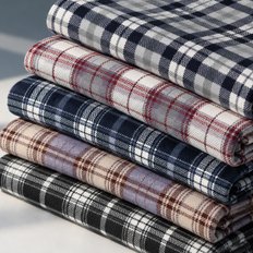 남성 겨울 양모 기모 잠옷 상하세트 도톰한 체크 수면잠옷 파자마 홈웨어