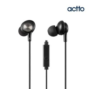 소울 스마트폰 핸즈프리 유선 이어폰 ERP-96 통화+음악감상 (3.5mm 스테레오 플러그)
