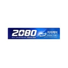 [애경] 치약 2080 어드밴스 치석케어 (블루/150g)