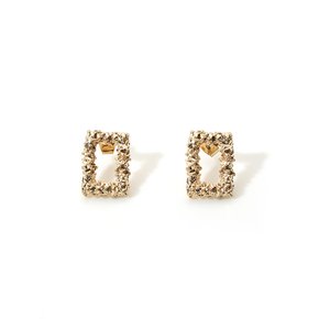 GLITTER FRAME EARRINGS