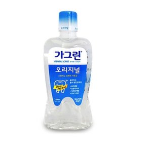 간편한양치 보조 구강케어 가그린 오리지널 대형750ml