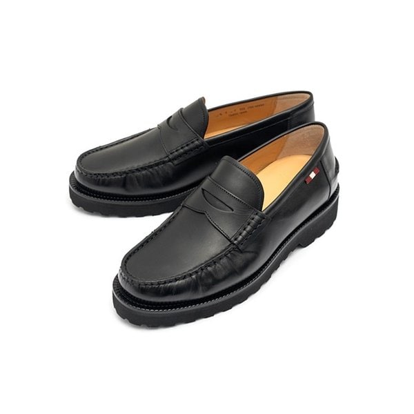 라프리마 [BALLY] 발리 레더 페니 로퍼 NOAH-BK