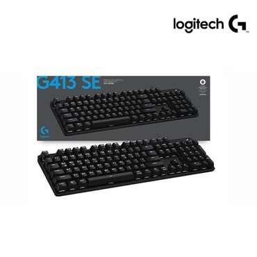 Logitech 로지텍코리아  G413 SE 기계식 게이밍 키보드 (정품)