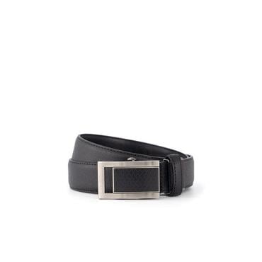 밴브루 23년 S/S 신상품 정장/캐주얼 포체  검정 자동 벨트(FNRBE1105-BK)