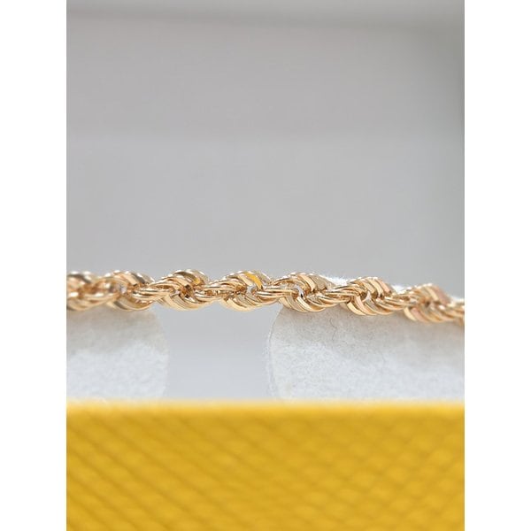 [파주점] [펠트위스트(M)P] 꼬임 체인 팔찌 PG 14k 282500208