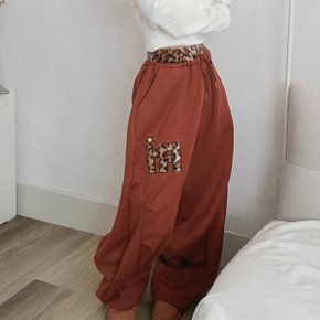 코르티 루즈 벨트퍼 벌룬 절개 와이드 롱팬츠2color