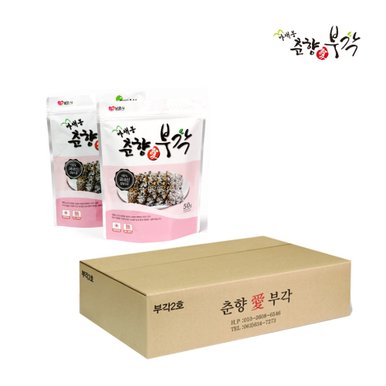 남원 춘향애 화사 수제 김부각 찹쌀 김 부각 50g 10봉