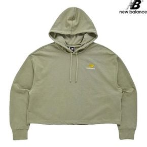 NBN0C26113 KH 에센셜 크롭 후드티 남녀공용 긴팔티_P387819398