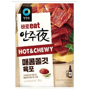 바로 eat안주야  매콤쫄깃육포 30g