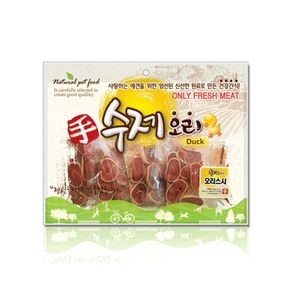 애견전용 수제 오리스시 400g 강아지 영양간식 개사료