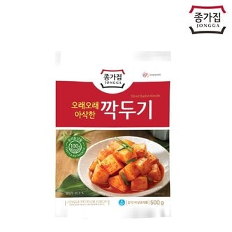 종가집 [종가] 깍두기500g X 1개