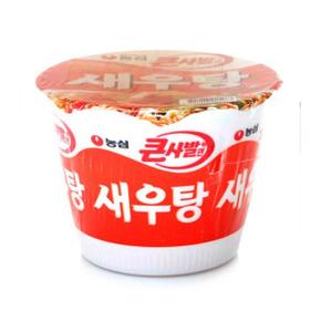 /오피스큐 농심 큰사발면 새우탕 16개 BOX