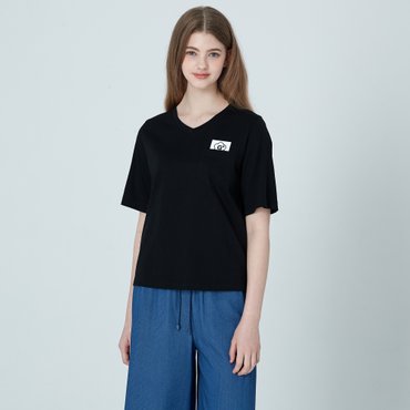 기비 [GIVY G+] 포켓 슬릿 반소매 티셔츠 GY25M1FRT4799