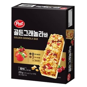 포스트 골든그래놀라 밀크바 270g(10개입)