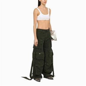 Womens Pants 246WCP180C093 Green