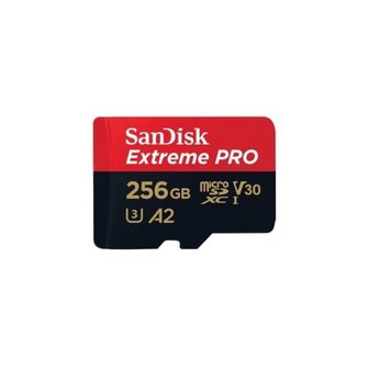 엠지솔루션 sandisk microSD Extreme Pro 0256GB_SDSQXCD-256G