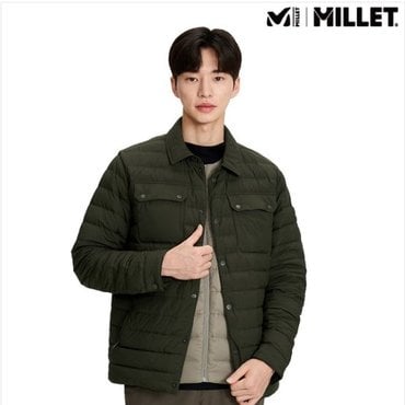 밀레 MLTWD202 역시즌 남성 중 경량 구스 다운 레포 셔켓 자켓 (정상가: 249,000원)