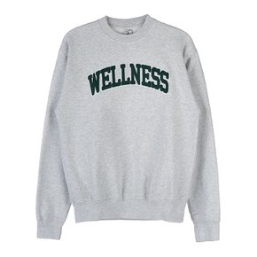 웰니스 부클 스웨트셔츠 WELLNESS BOUCLE CREWNECK HEATHER GRAY FOREST