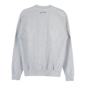 웰니스 부클 스웨트셔츠 WELLNESS BOUCLE CREWNECK HEATHER GRAY FOREST