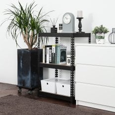 하트랙 무볼트 철제 앵글 400x300x900x3단 선반 매립형