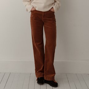 [블랭크03] corduroy boot cut pants (brown)