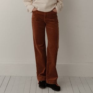 blank03 [블랭크03] corduroy boot cut pants (brown)