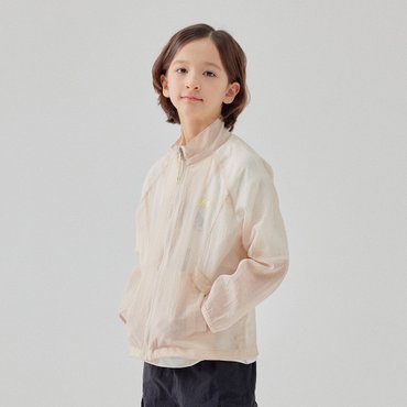 Lee Kids 립스탑 바람막이 점퍼 베이지 LK2502JU03BE